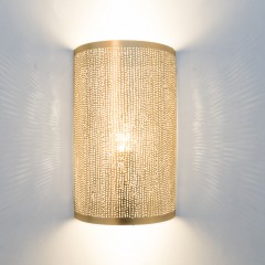 WALL LAMP FLSK GOLD 30 - WALL LAMPS